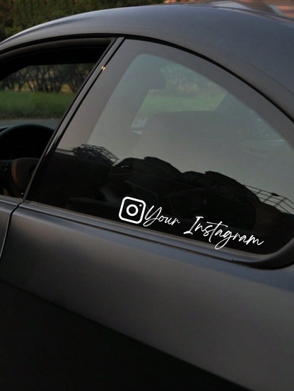 Personalisierte Schriftzüge - Instagram/Icon (Feld Personalisierung Angeben)