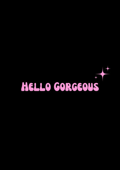 Innenspiegel Autosticker Hello Gorgeous