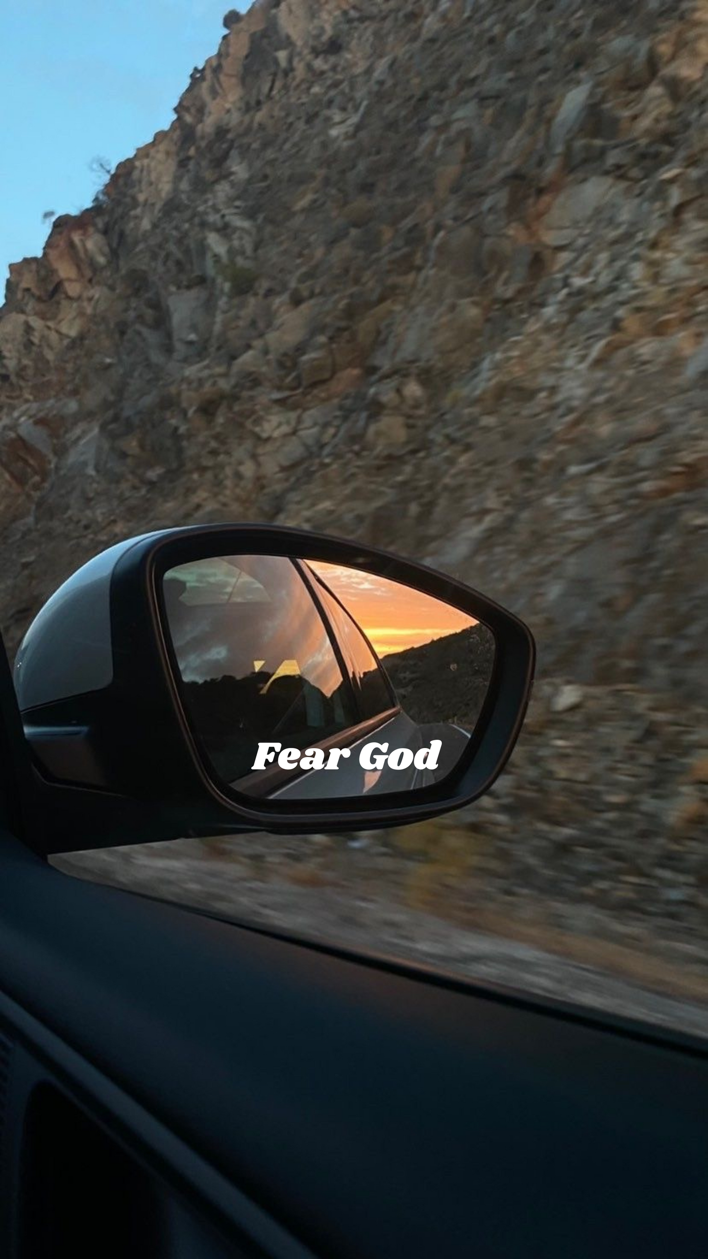 Schriftstil-Muster - Fear God