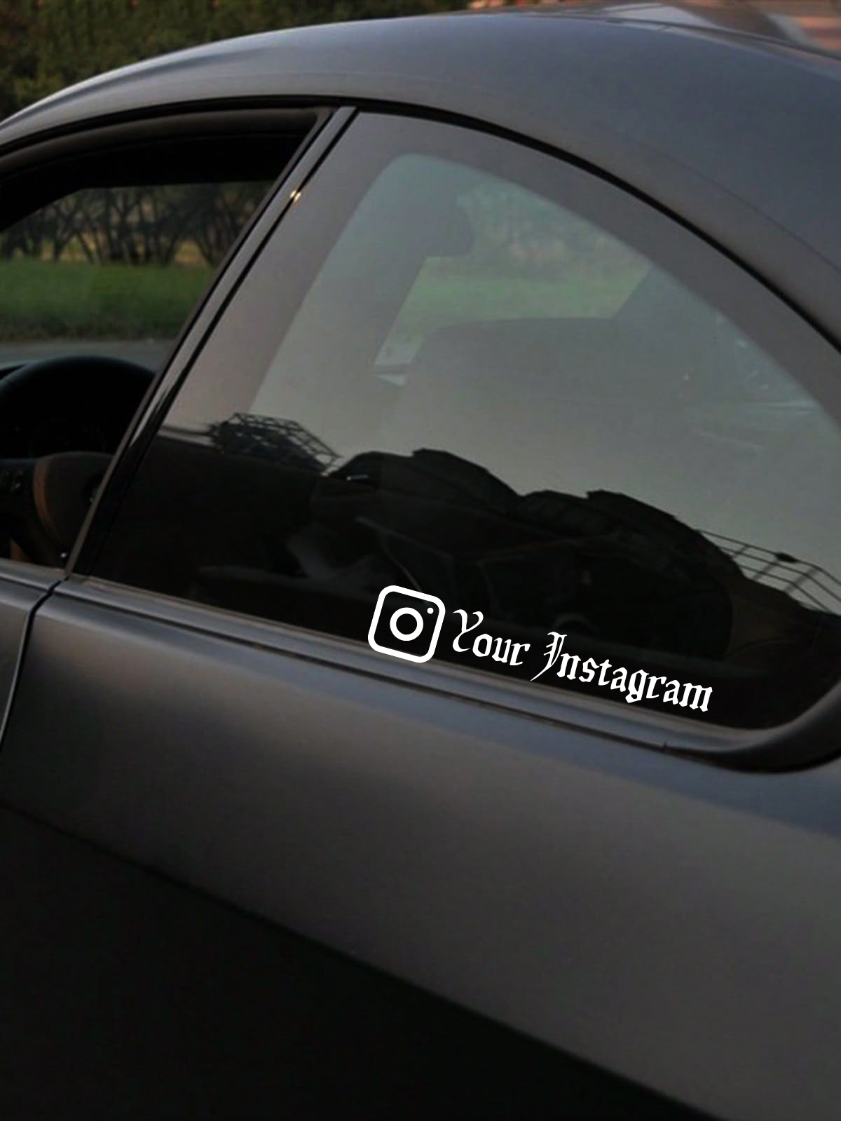 Personalisierte Schriftzüge - Instagram/Icon (Feld Personalisierung Angeben)