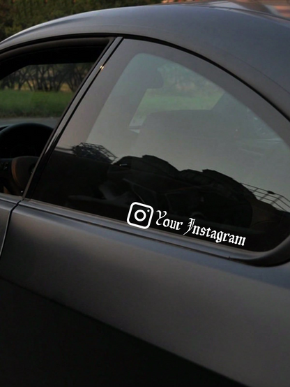 Personalisierte Schriftzüge - Instagram/Icon (Feld Personalisierung Angeben)