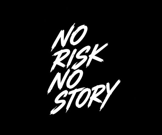 Sticker-Motiv - No Risk, No Story!