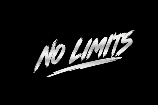 Sticker-Motiv - No limits!