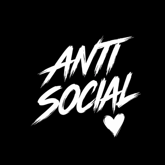 Sticker-Motiv - Antisocial