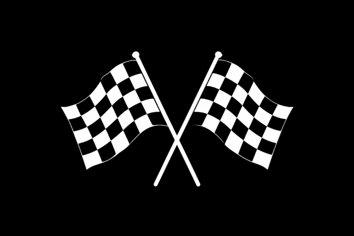 Sticker-Motiv - Race Flags
