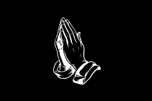 Sticker-Motiv - Pray Hands