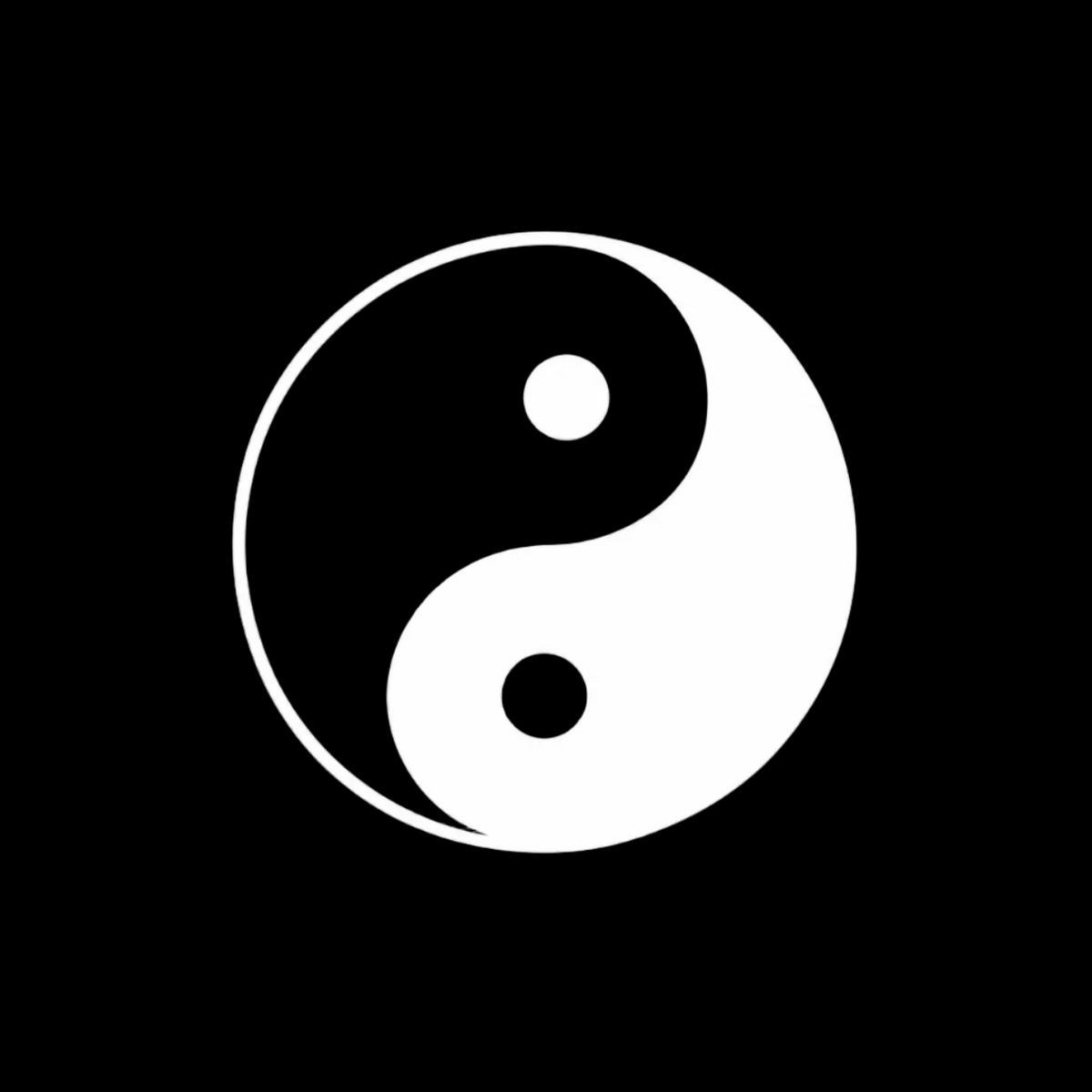 Sticker-Motiv - Yin yang.